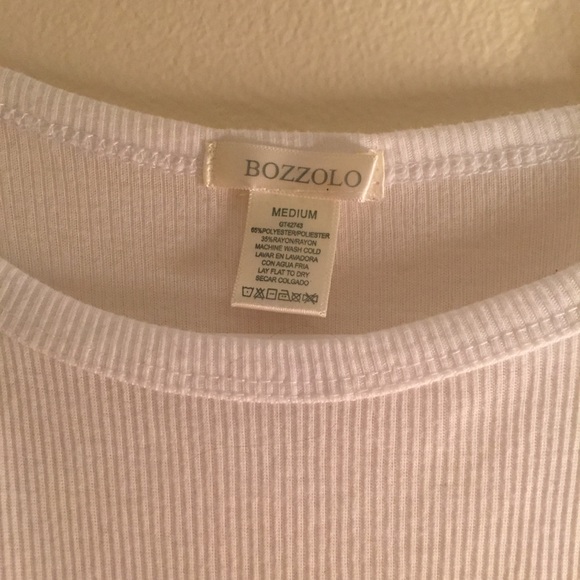 white crop tank top - Picture 2 of 2